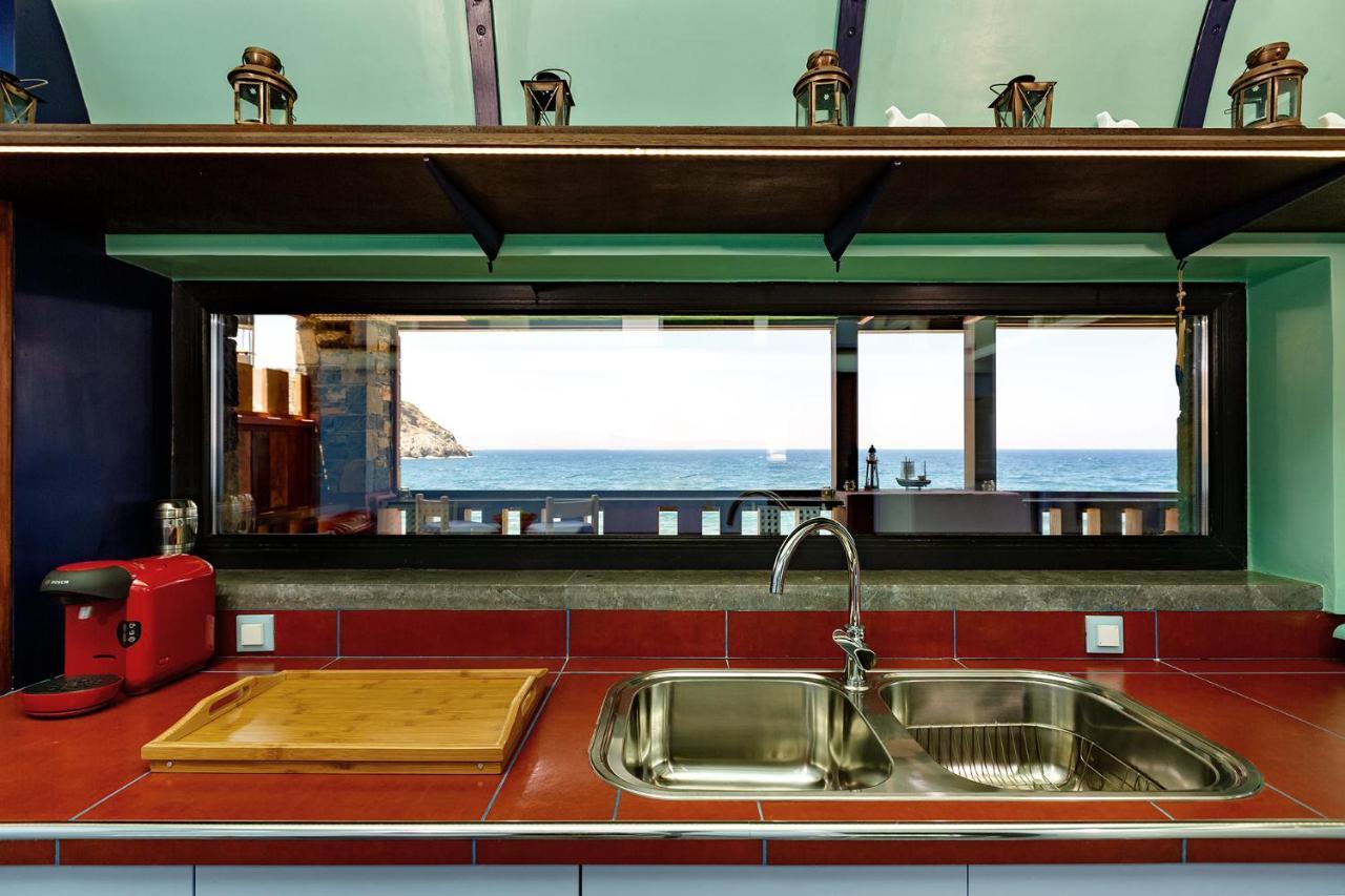 Villa Menelaos Penthouse Мохлос Екстер'єр фото