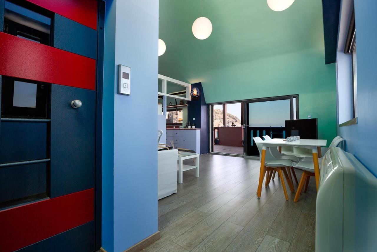 Villa Menelaos Penthouse Мохлос Екстер'єр фото